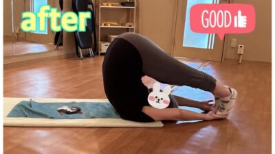 4ヶ月で柔軟性アップ！