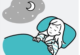 秋～冬は睡眠時間が長くなる